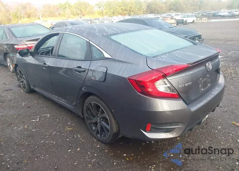 2020 Honda Civic Sport из США, поврежденный, VIN 2HGFC2F81LH587529